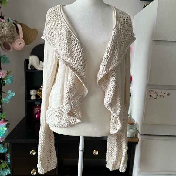 Y2k mesh flare sleeves top - Picture 6 of 9